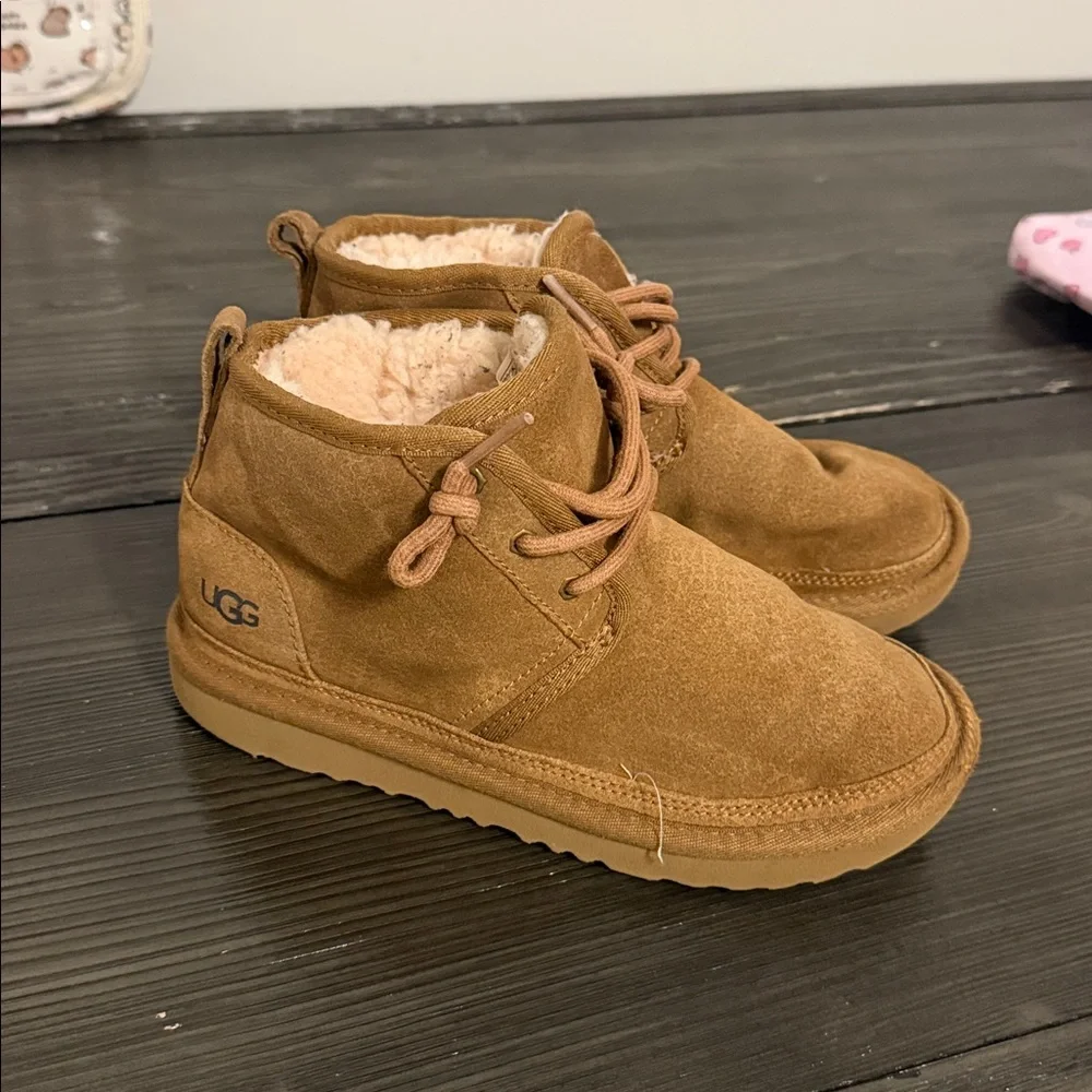 UGG Tan Suede Ankle Boots 2